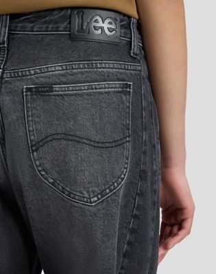 Rider Loose Barrel Jean in Charred Black