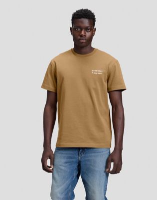 Workwear Soul Relaxed Tee in Dark Khaki