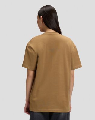 Workwear Soul Relaxed Tee in Dark Khaki