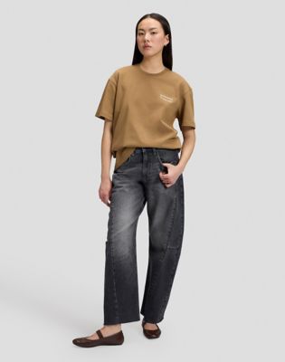 Workwear Soul Relaxed Tee in Dark Khaki