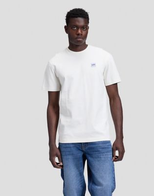 Workwear Relaxed Tee in Ecru