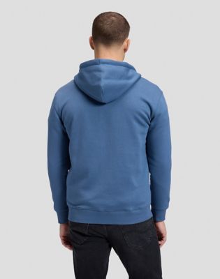 Lee Essential Regular Full Zip Hoodie in Bering Sea
