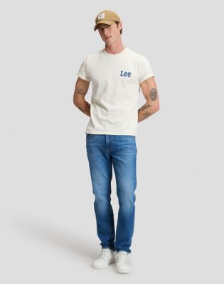 Lee Nature & Soul Regular Tee Ecru, Lee