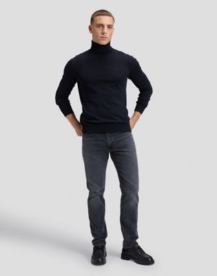 Lee Regular Essential Turtleneck Sweater Black, Lee