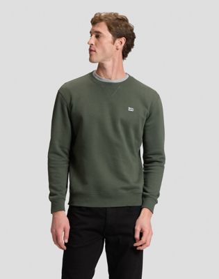 Regular Patch Crew Sweatshirt in Deep Depths