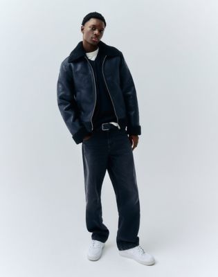 Workwear Relaxed Vest in Black