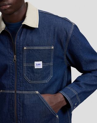 Workwear 91W Regular Lined Jacket in Rinse