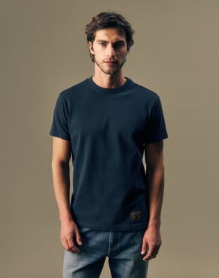 Gold Regular Tee in Rebel Navy