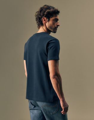 Gold Regular Tee in Rebel Navy