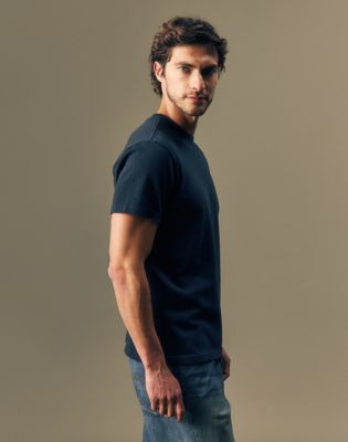 Gold Regular Tee in Rebel Navy