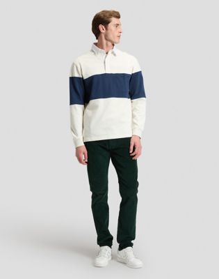 Relaxed Rugby Tee in Ecru
