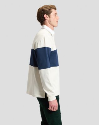 Relaxed Rugby Tee in Ecru