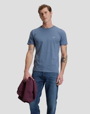 Lee Regular Patch Logo Short Sleeve Tee Bering Sea, Lee
