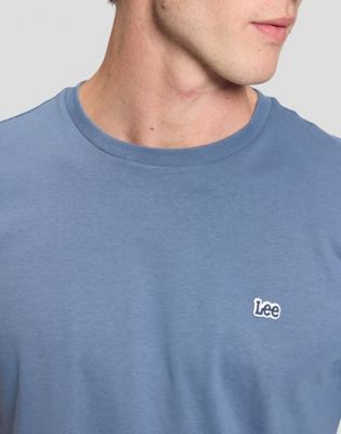 Regular Patch Logo Short Sleeve Tee in Bering Sea