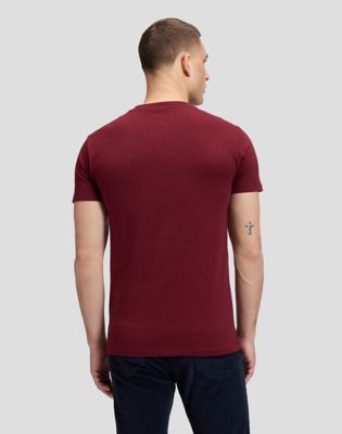 Slim Ultimate Pocket Tee in Port Mele