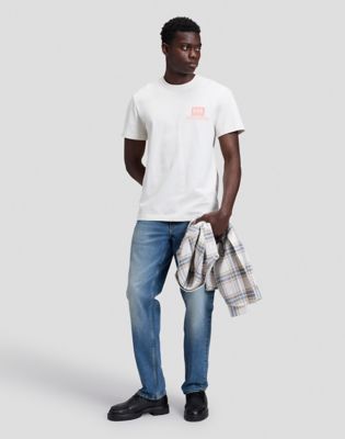 Workwear Quality Relaxed Tee in Ecru