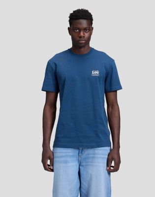 Workwear Hammer Relaxed Tee in Insignia Blue