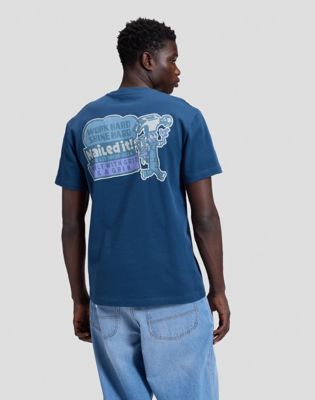 Workwear Hammer Relaxed Tee in Insignia Blue