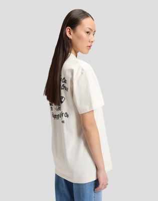 Workwear Crew Relaxed Tee in Ecru alternative view 4