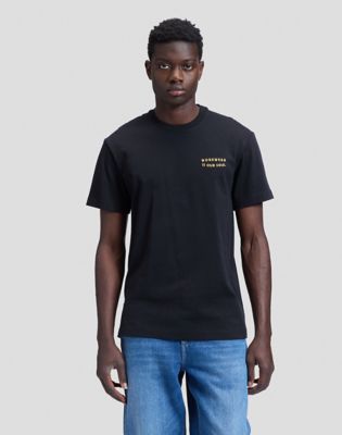 Workwear Uniform Relaxed Tee in Black
