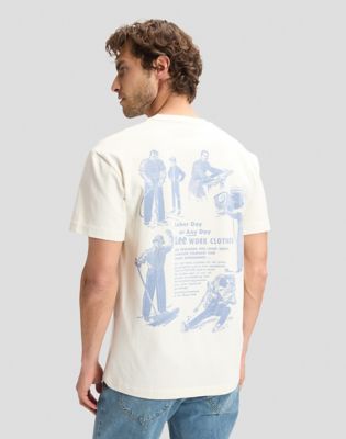 Workwear Worker Relaxed Tee in Ecru