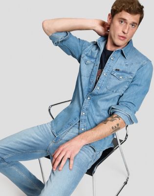 Western Regular Lightweight Shirt in Cliffside
