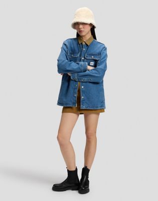 Workwear Relaxed Overshirt in Northern Sky