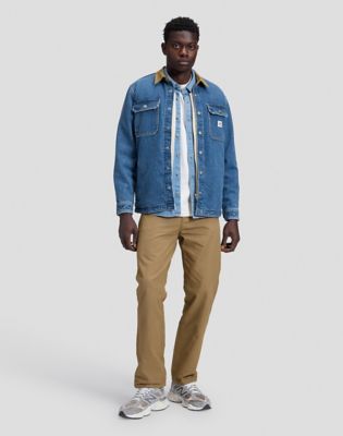 Workwear Relaxed Overshirt in Northern Sky