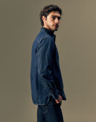 Gold Relaxed Shirt in Gold Rush