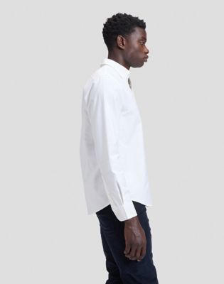 Lee Regular Fit Button Down Shirt in Bright White