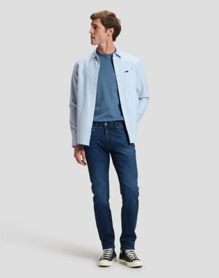 Lee Regular Fit Button Down Shirt in Halogen Crossed Cloud