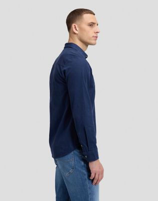 Regular Leesure Shirt in Dress Blues