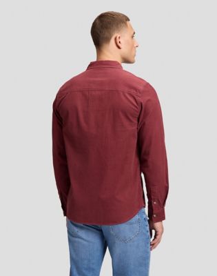 Regular Leesure Shirt in Port