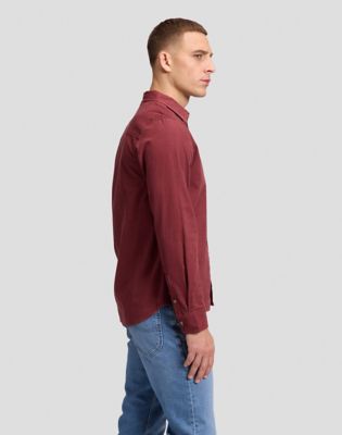 Regular Leesure Shirt in Port