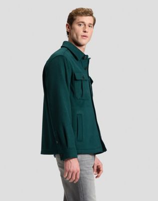 Relaxed Utility Wool Shirt in Ponderosa Pine