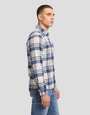 Regular Leesure Shirt in Dress Blues