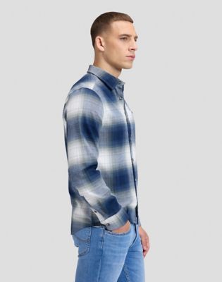 Regular Leesure Shirt in Dress Blues