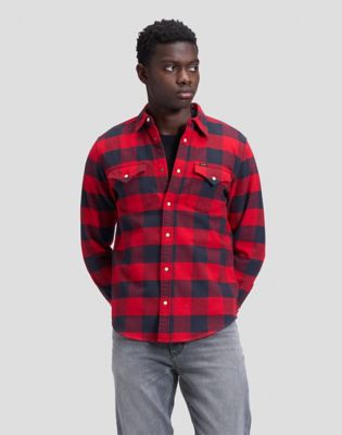 Regular Clean Western Shirt in Samba