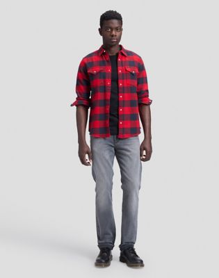 Regular Clean Western Shirt in Samba