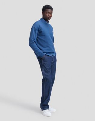 Workwear Relaxed Sweatshirt in Insignia Blue