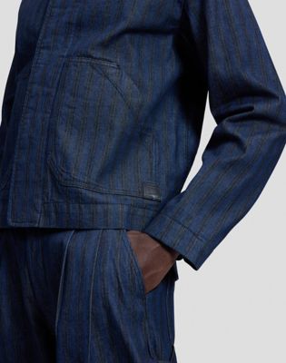 Relaxed Utility Jacket in Hickory Rinse