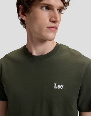 Relaxed Small Logo Tee in Deep Depths