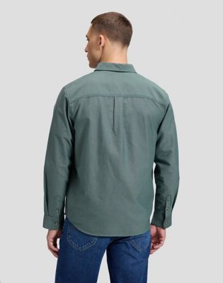 Workwear Relaxed No Pocket Button Down Shirt in Ponderosa Pine