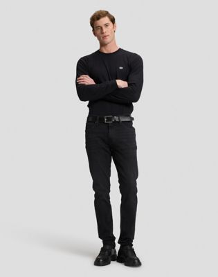 Luke Slim Tapered Medium Stretch Jean in Midnight Trail