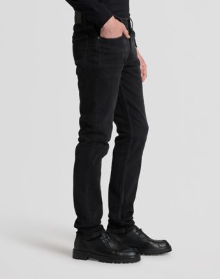 Luke Slim Tapered Medium Stretch Jean in Midnight Trail
