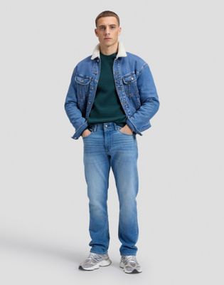 Lee Brooklyn Straight Jean Bluest Flame, Lee