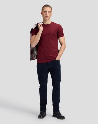 Rider Slim Corduroy Trousers in Rebel Navy