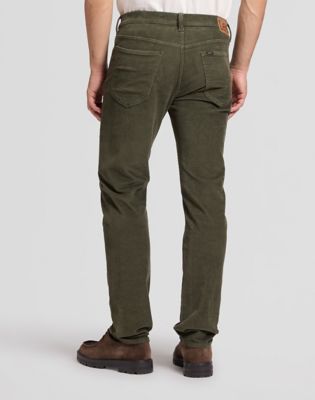 Daren Regular Straight Corduroy Trousers in Deep Depths