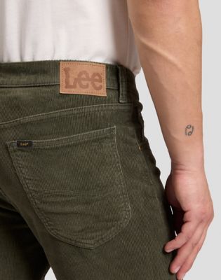 Daren Regular Straight Corduroy Trousers in Deep Depths