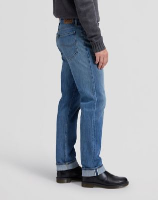 West Regular Straight Selvedge Jean in Looks Like Rain